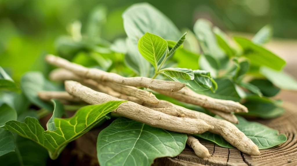 Ashwagandha roots and leaves, exploring whether Ashwagandha can increase testosterone levels.