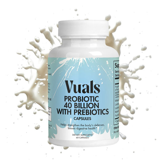 Probiotic 40 Billion with Prebiotics - Vuals - Specialty Supplements